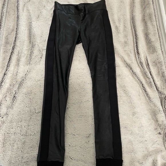 David Lerner faux leather leggings - Picture 2 of 13